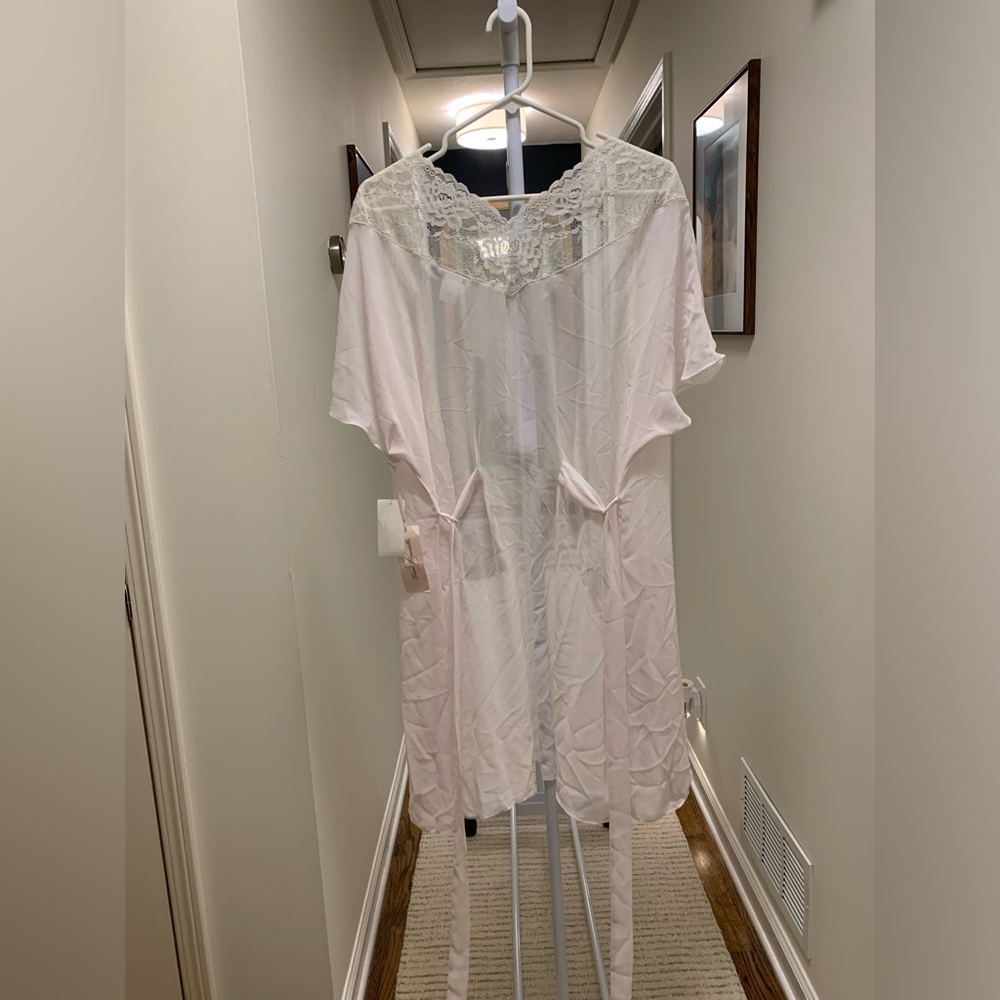 Linea Donatella pink robe - size L/XL - Picture 2 of 5